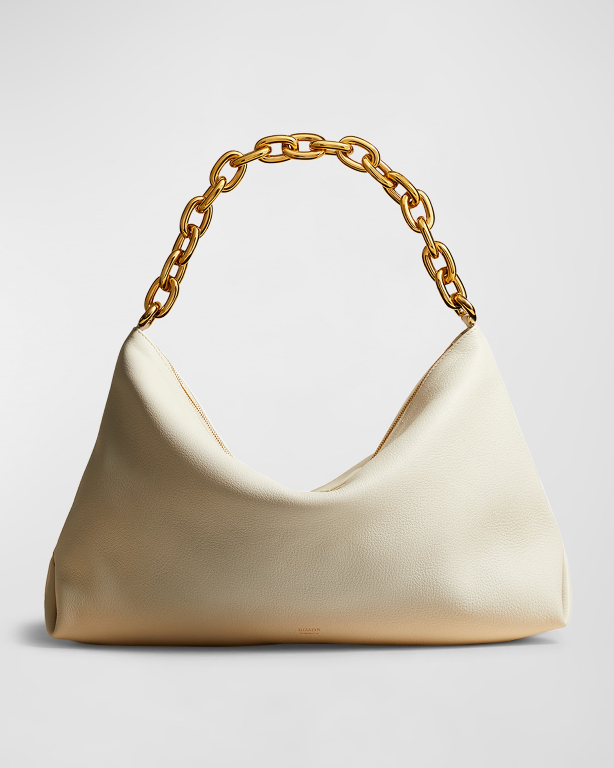 Clara Chain Leather Shoulder Bag - 1