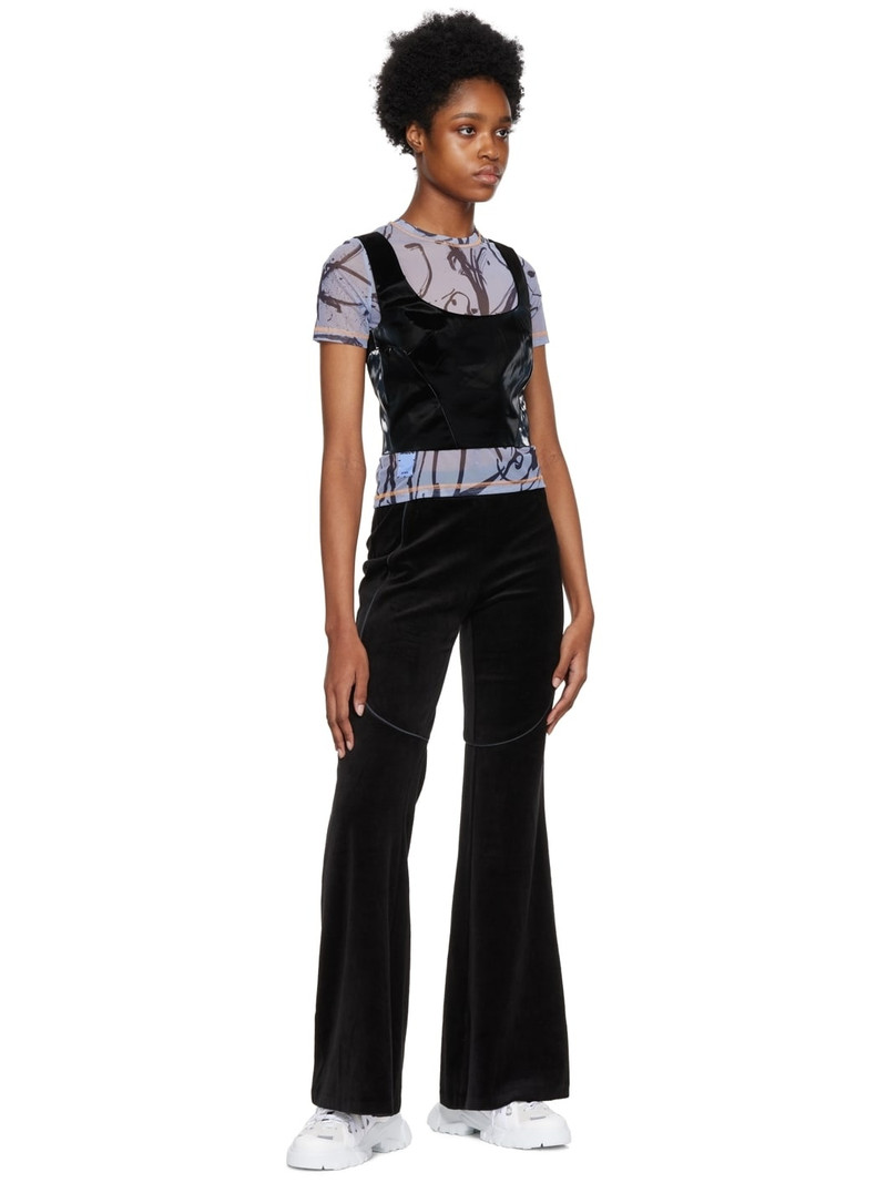 【MCQ ALEXANDER MCQUEEN】チェック corduroy flared パンツ McQ Alexander McQueen for Women | REVERSIBLE