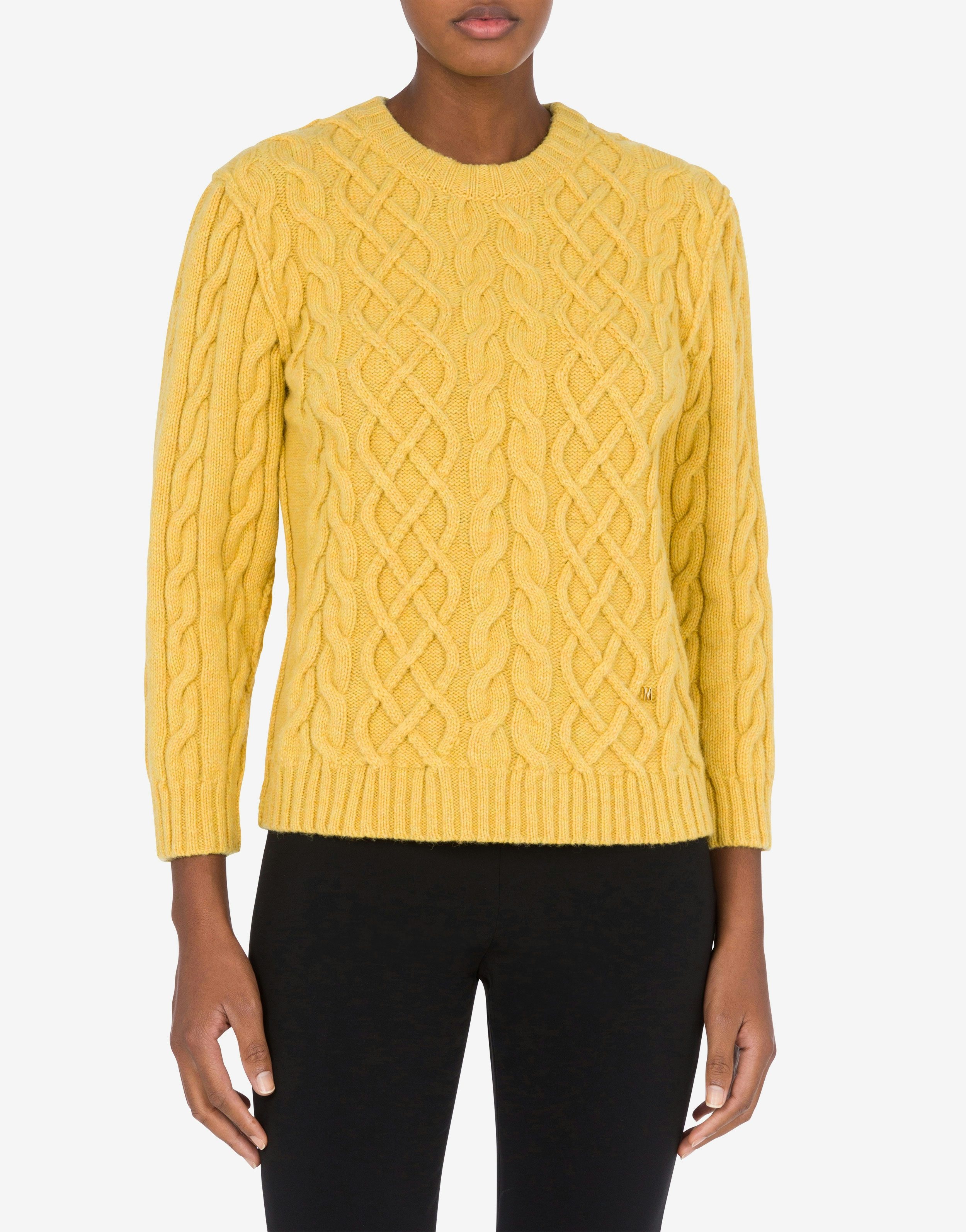 PULLOVER IN SHETLAND GOLDEN M - 2