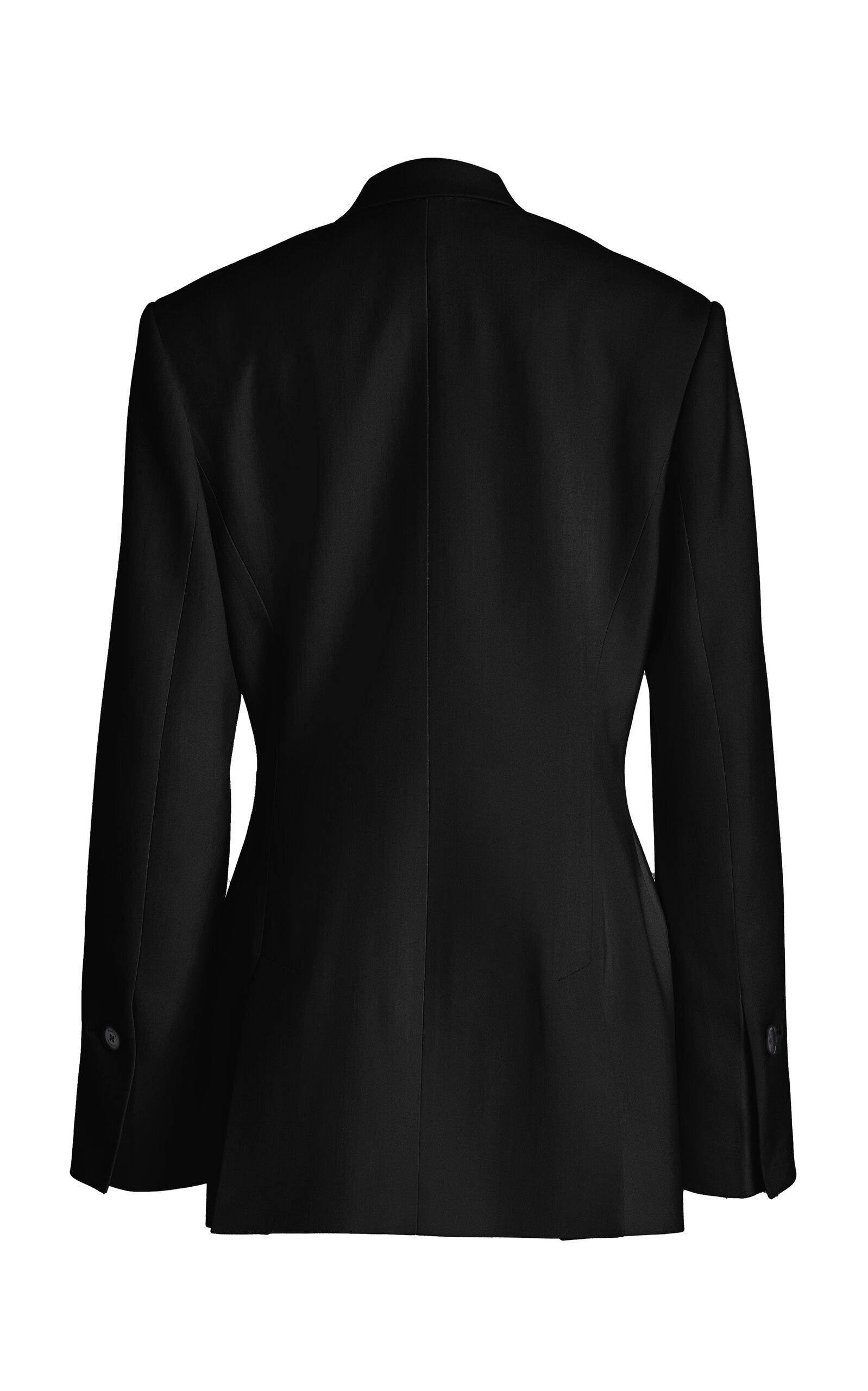 Keny Wool Gabardine Coat black - 3