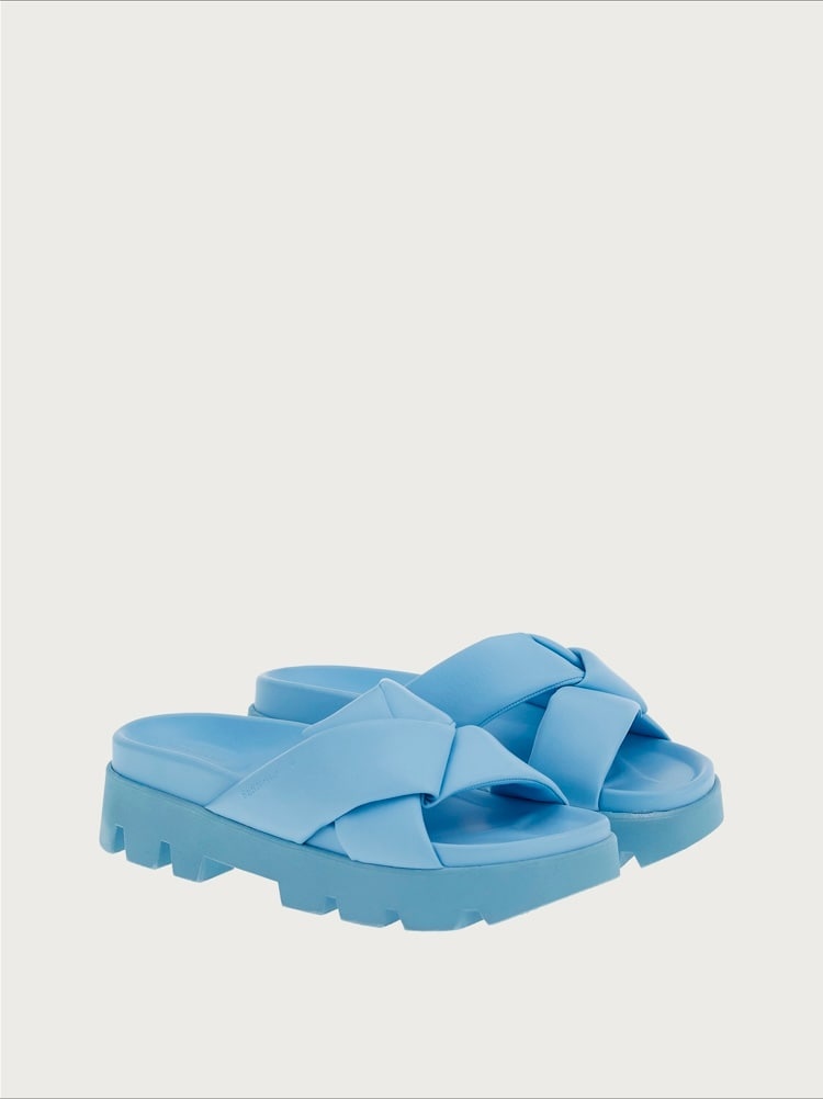 SPORTY SLIDERS WITH ORIGAMI KNOT - 5