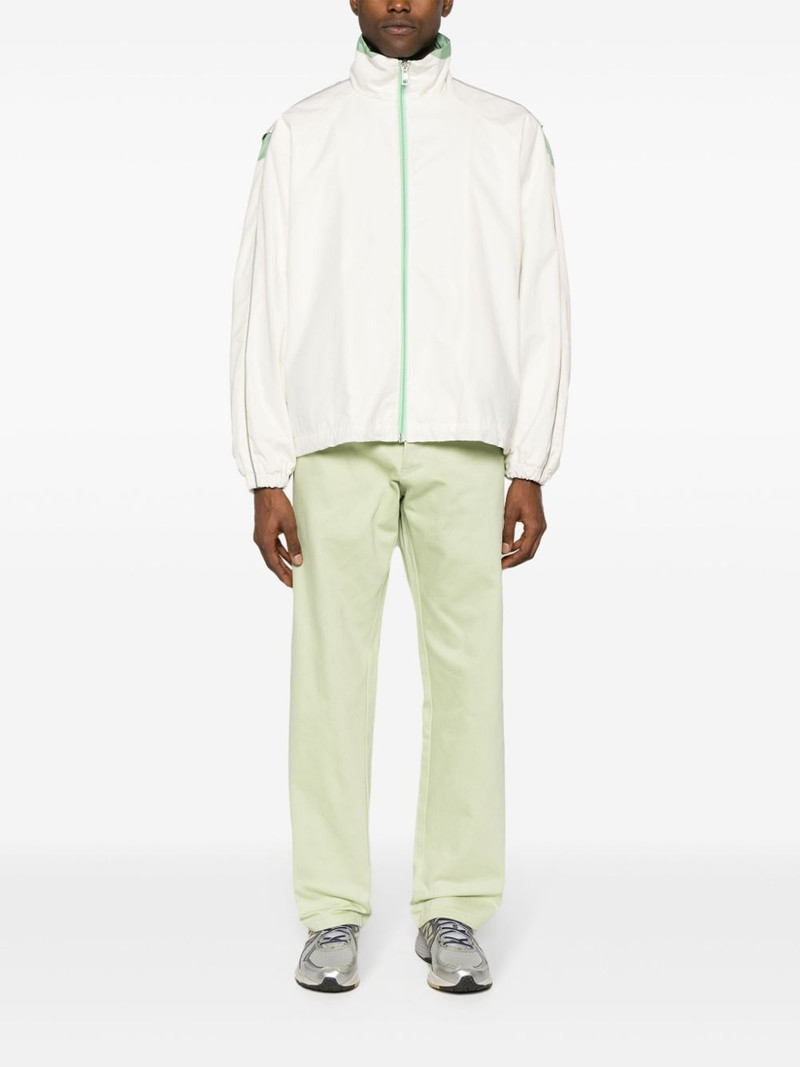 ROBYN LYNCH piped-trim straight jeans outlook