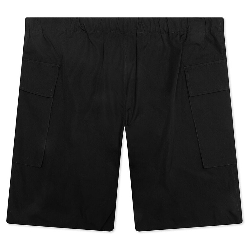 Jil Sander GLASS FINISH COTTON POPLIN 94 SHORTS - BLACK outlook