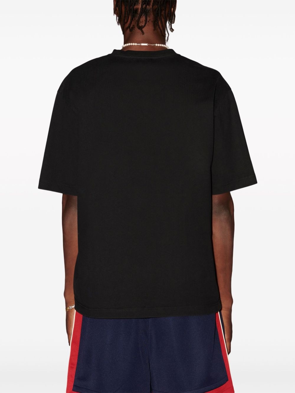 logo-print organic-cotton T-shirt - 5