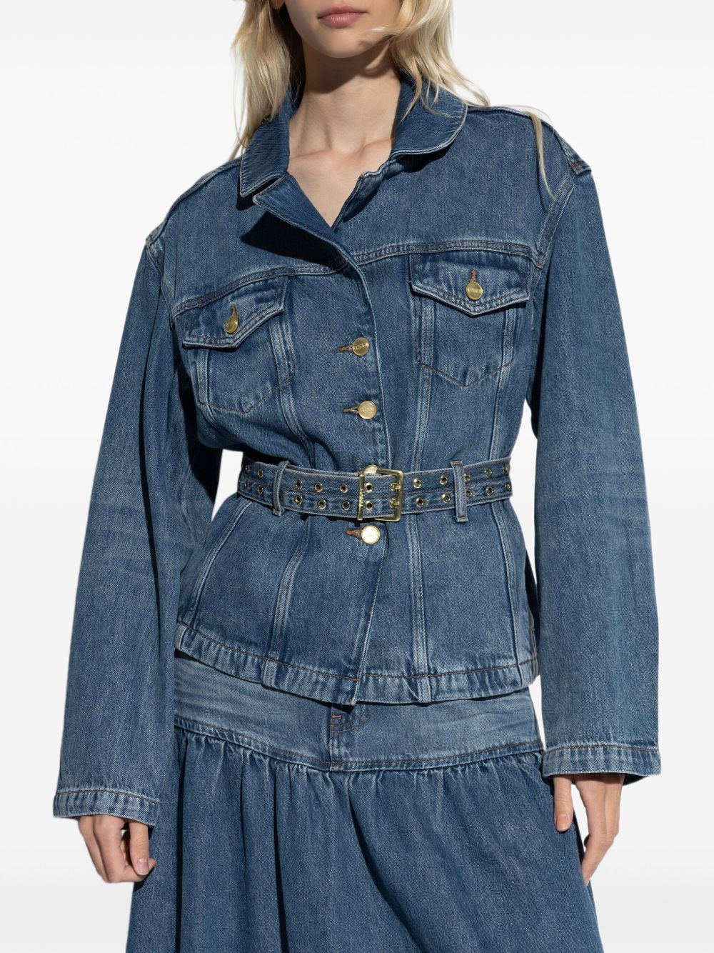 belted jacket - 3