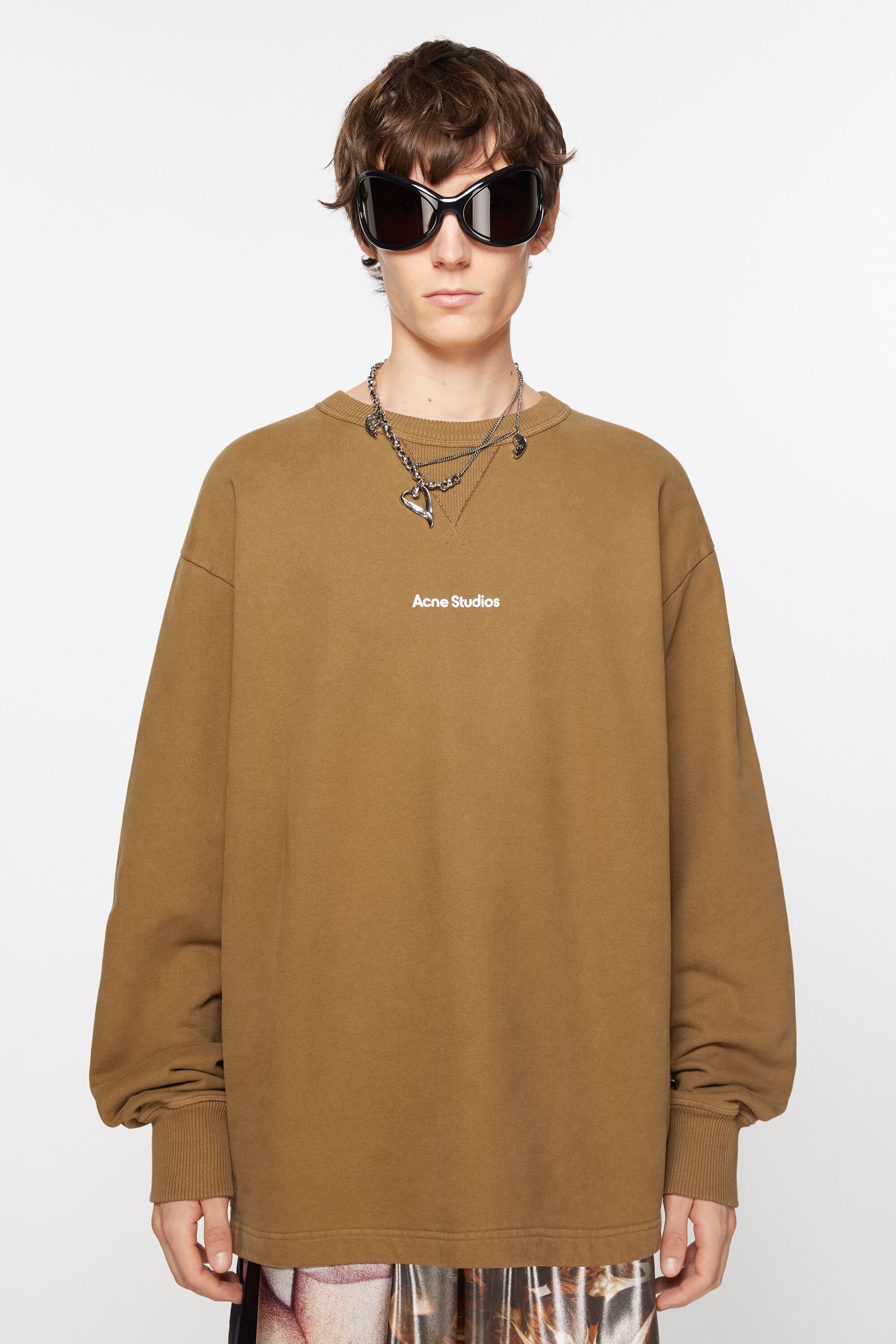 Stamp logo sweater - Mud beige - 2