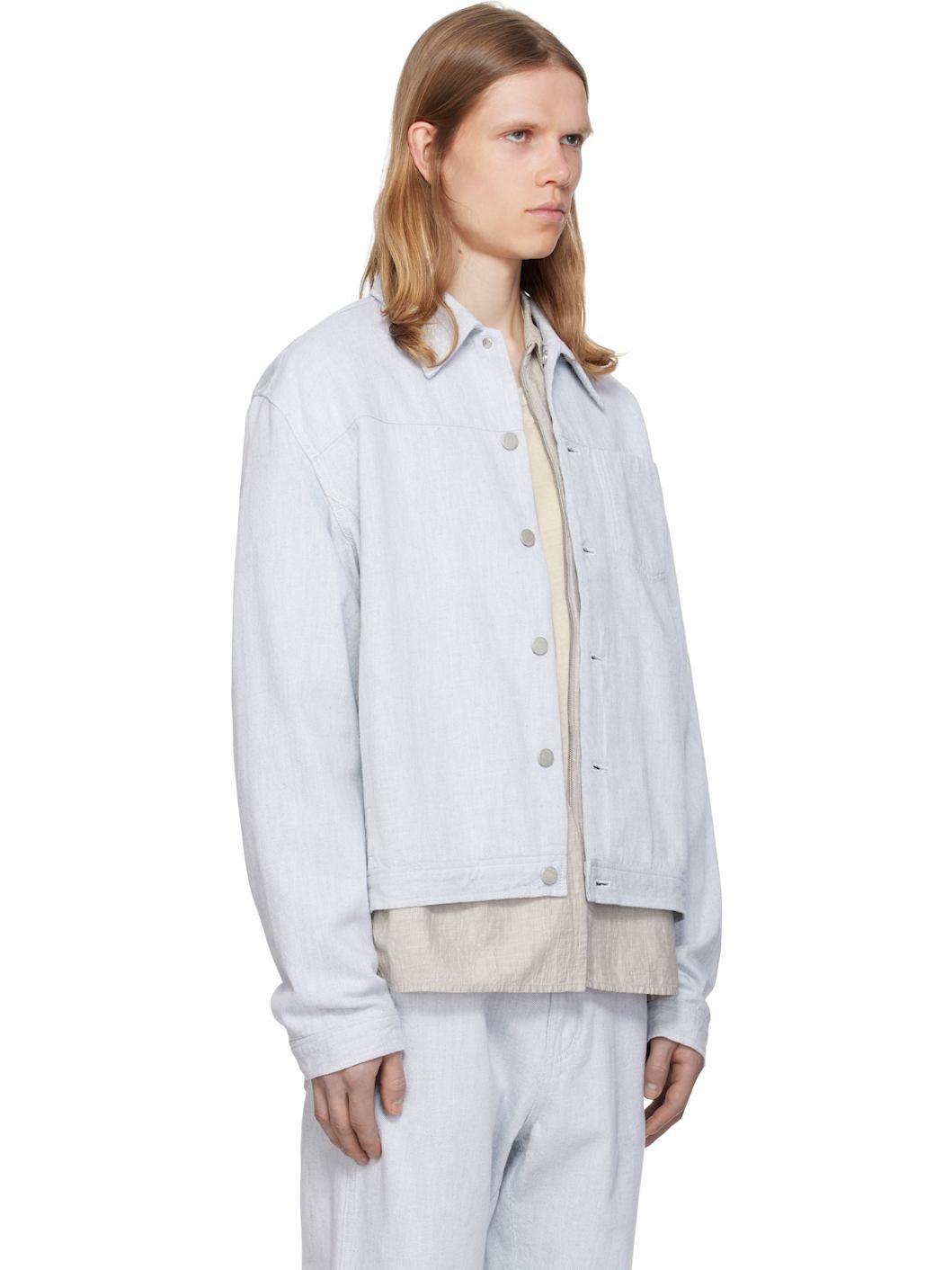 Blue 8.0 Right Denim Jacket - 2