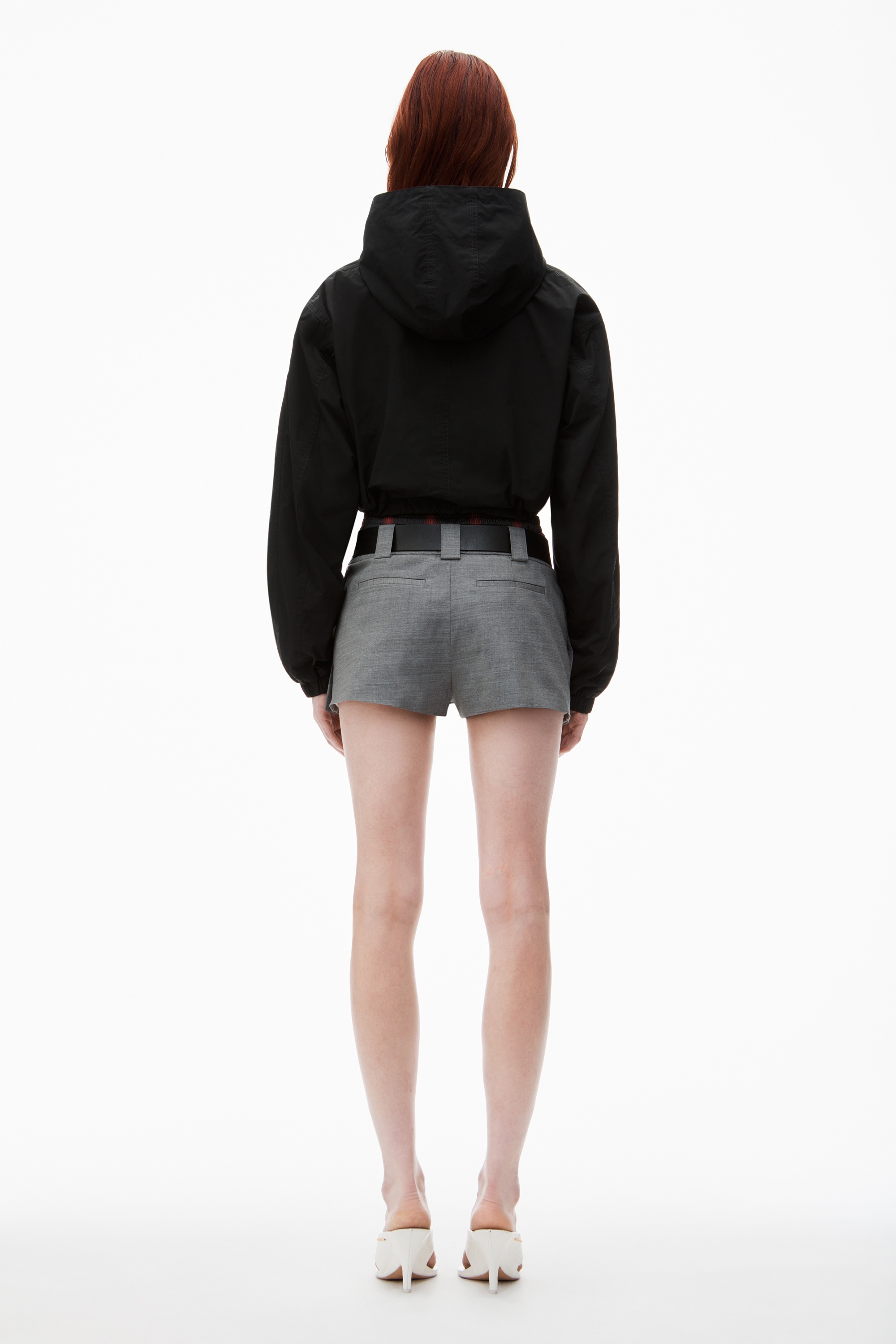 Logo Cropped Bomber Jacket - 5