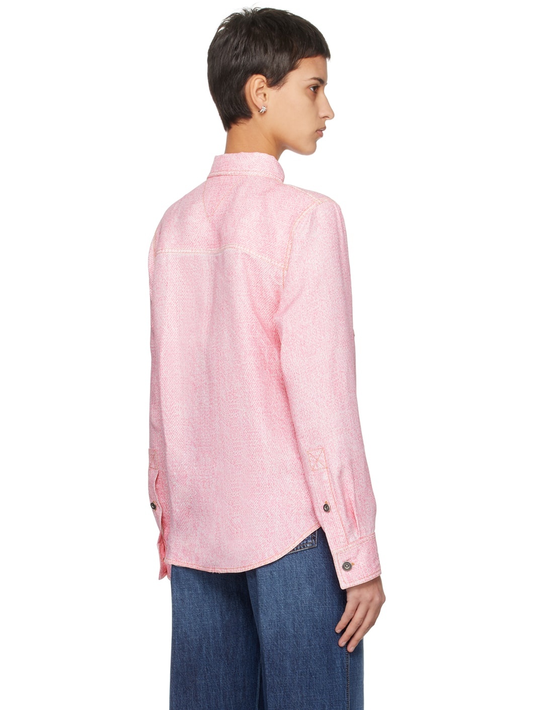 Pink Printed Shirt - 3