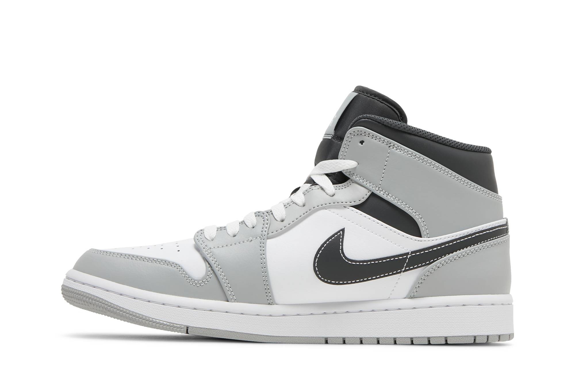 Air Jordan 1 Mid 'Light Smoke Grey' - 3