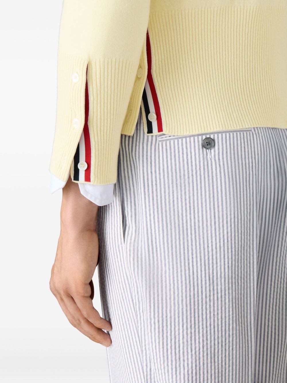 4-Bar stripe cardigan - 5
