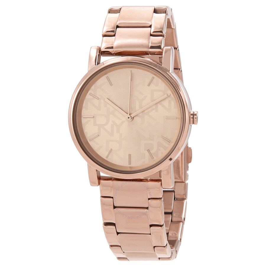 DKNY - DKNY Soho Quartz Rose Dial Ladies Watch NY2854 - 1