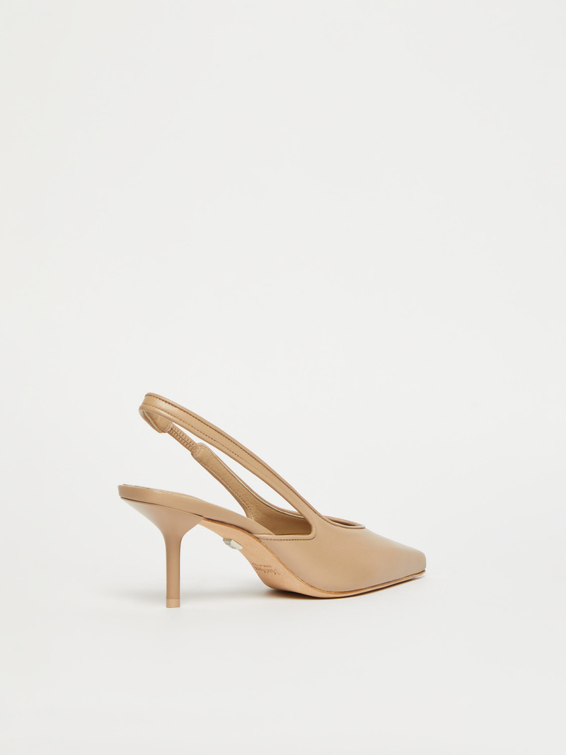 SOFTSLING Nappa leather slingbacks 3