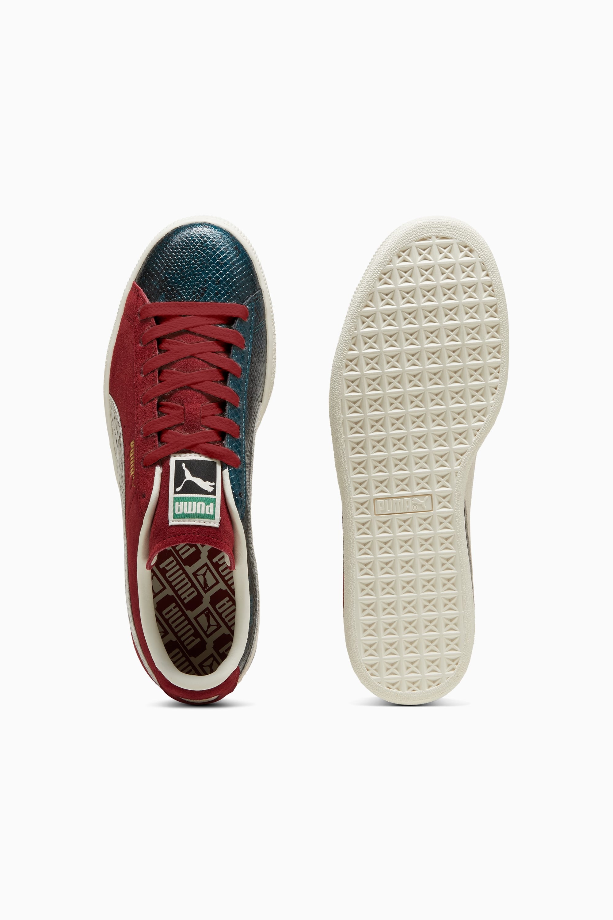 Suede Split Sneakers - 6