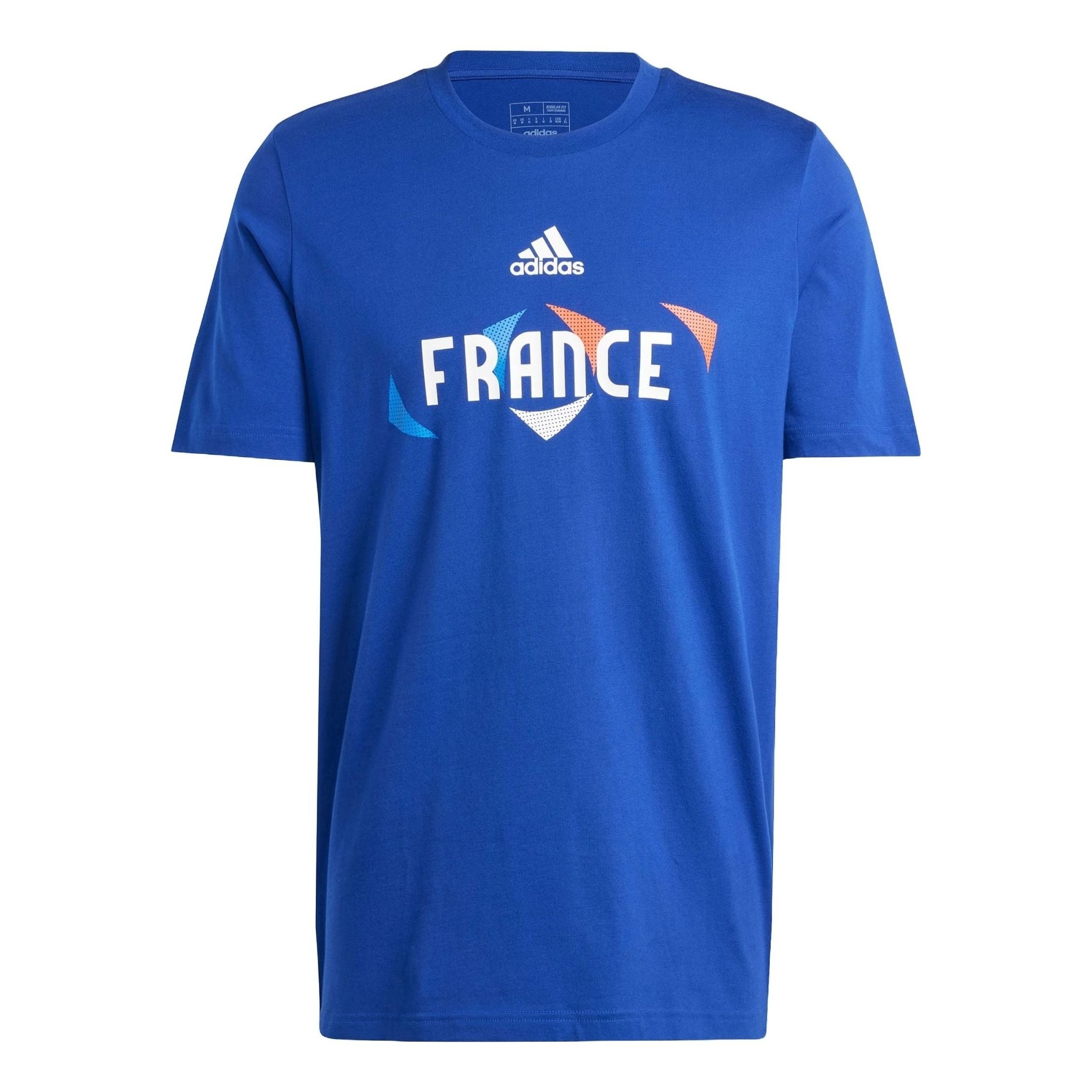 adidas Uefa Euro24 France Football T-shirt 'Blue' IT9315 - 1