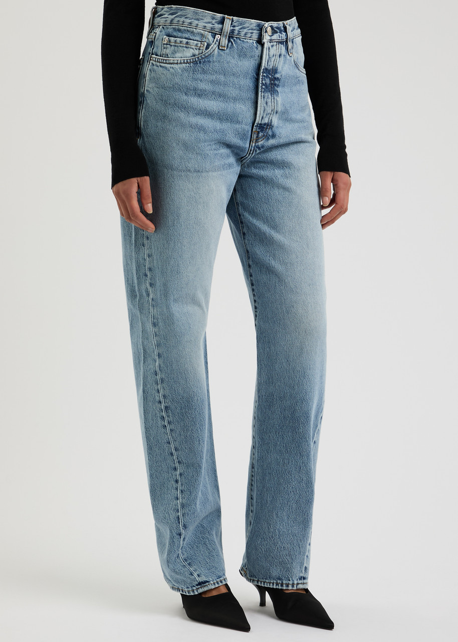 Toteme Twisted Seam Straight-leg Jeans - 2