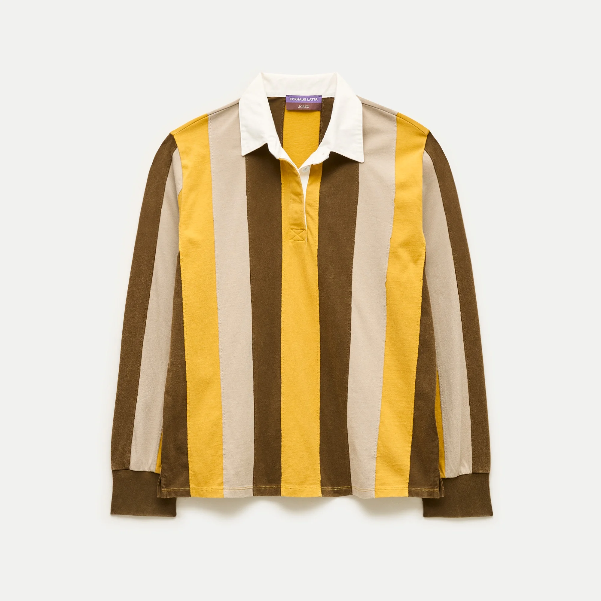 Eckhaus Latta x J.Crew rugby shirt - 1