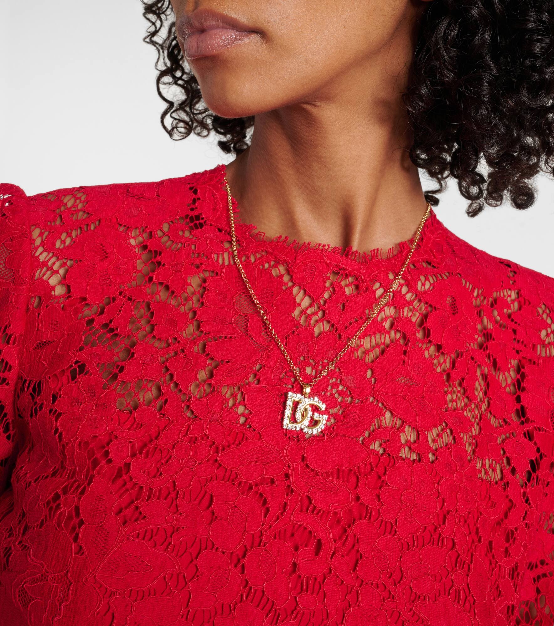 DG embellished necklace - 3