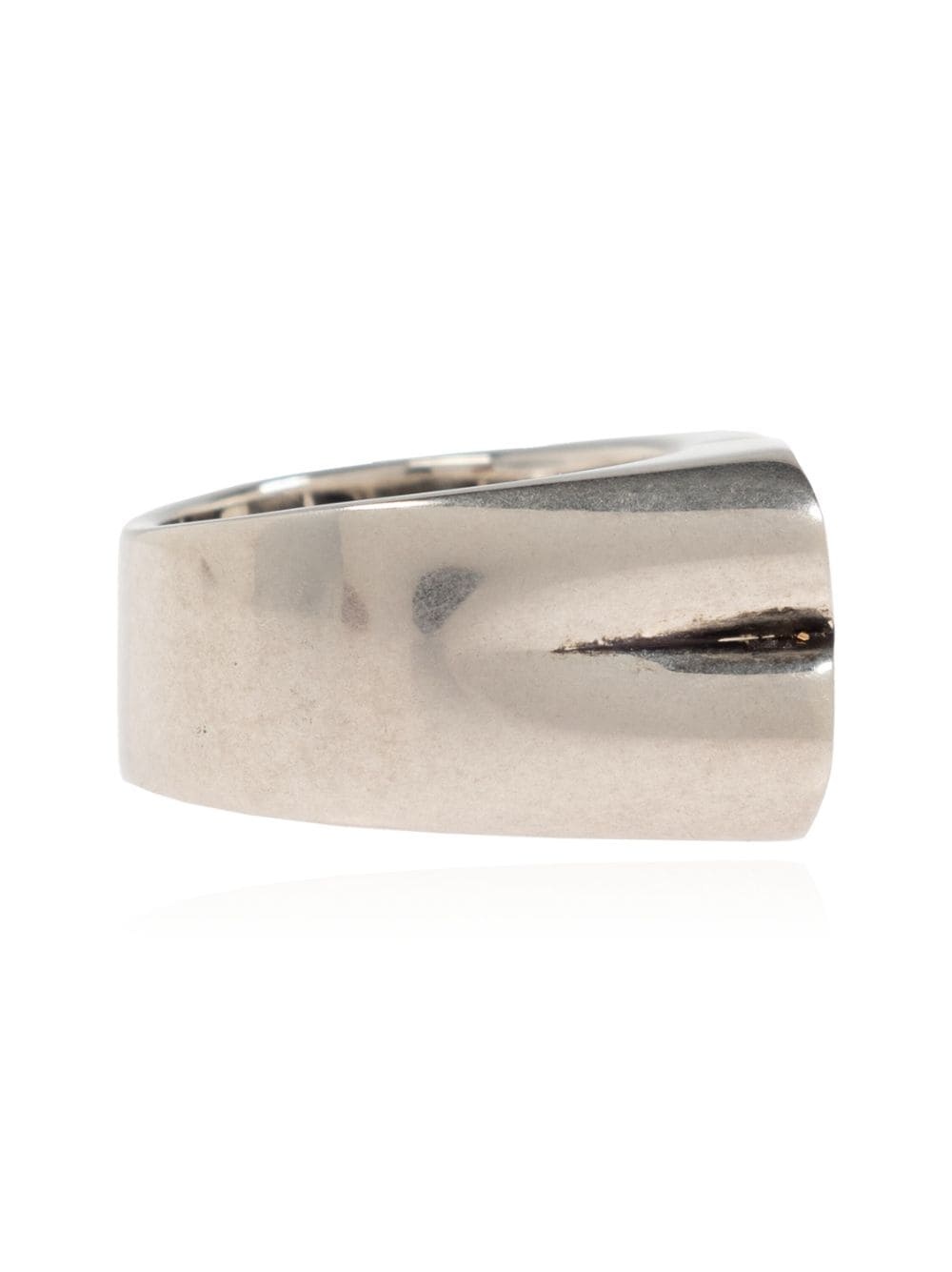 BALENCIAGA Pitbull signet ring | REVERSIBLE