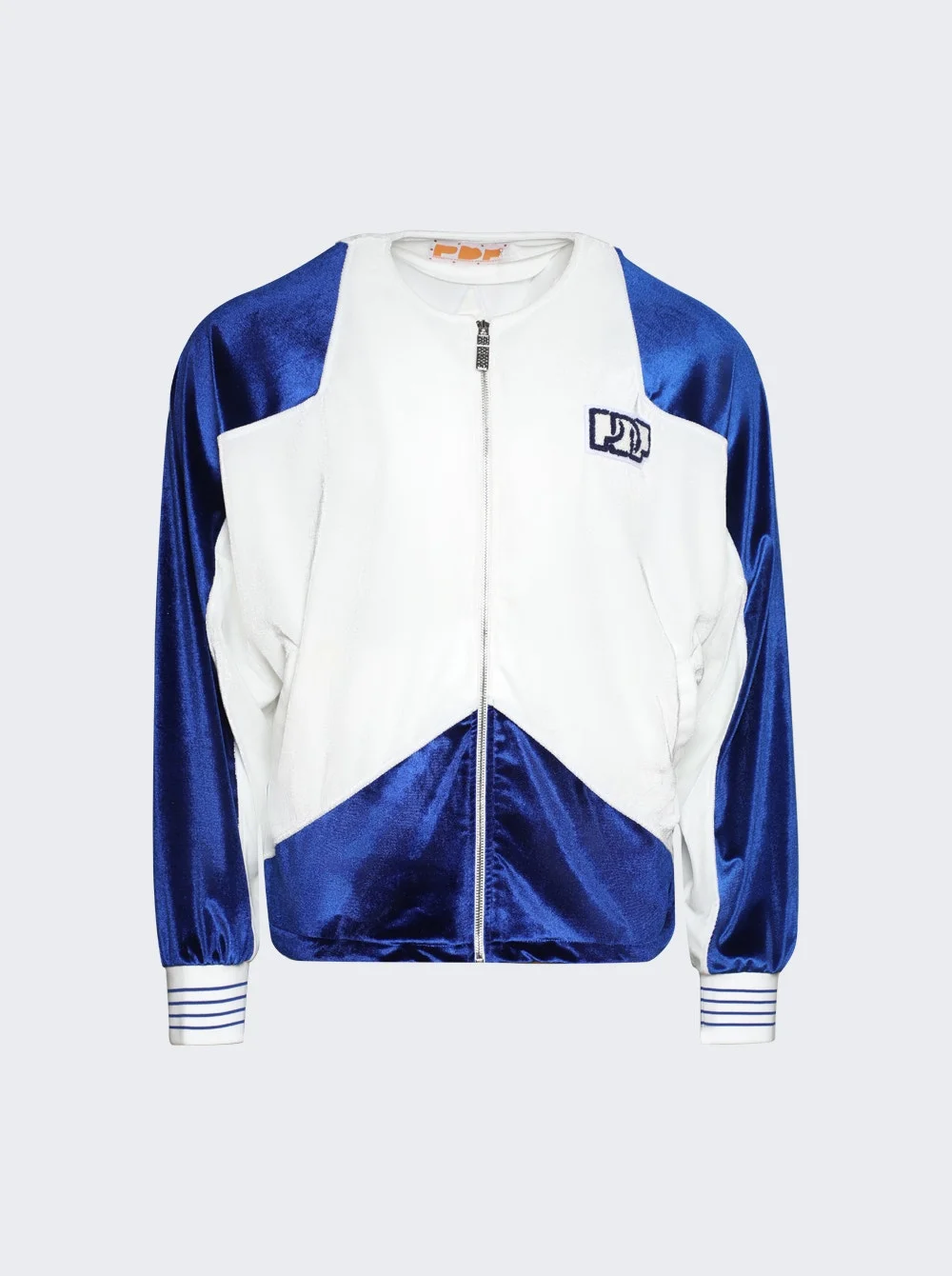 Zip Star A Jacket Blue And White - 1