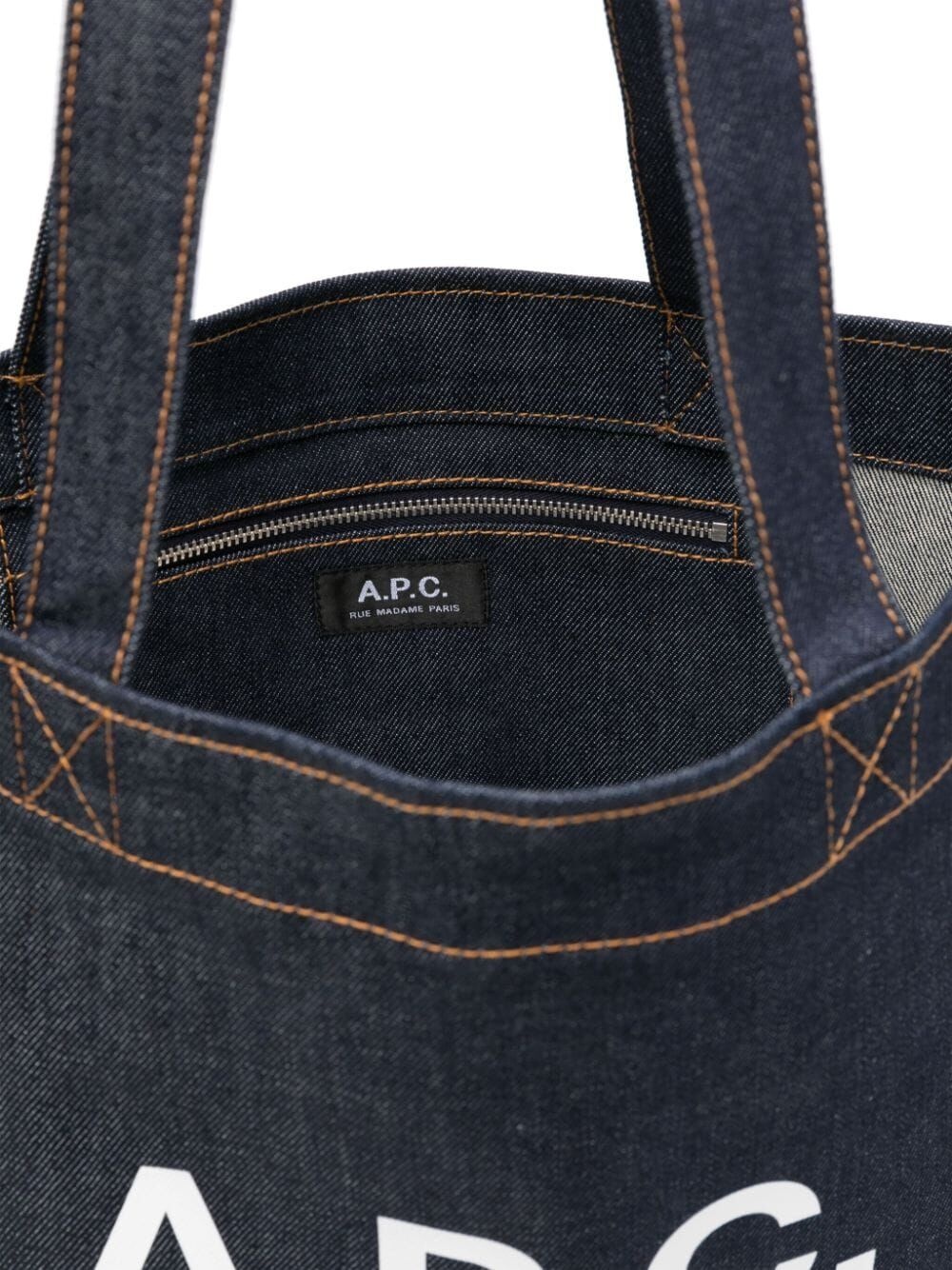 A.P.C. Axel Caramel Tote Bag | wokstore | REVERSIBLE