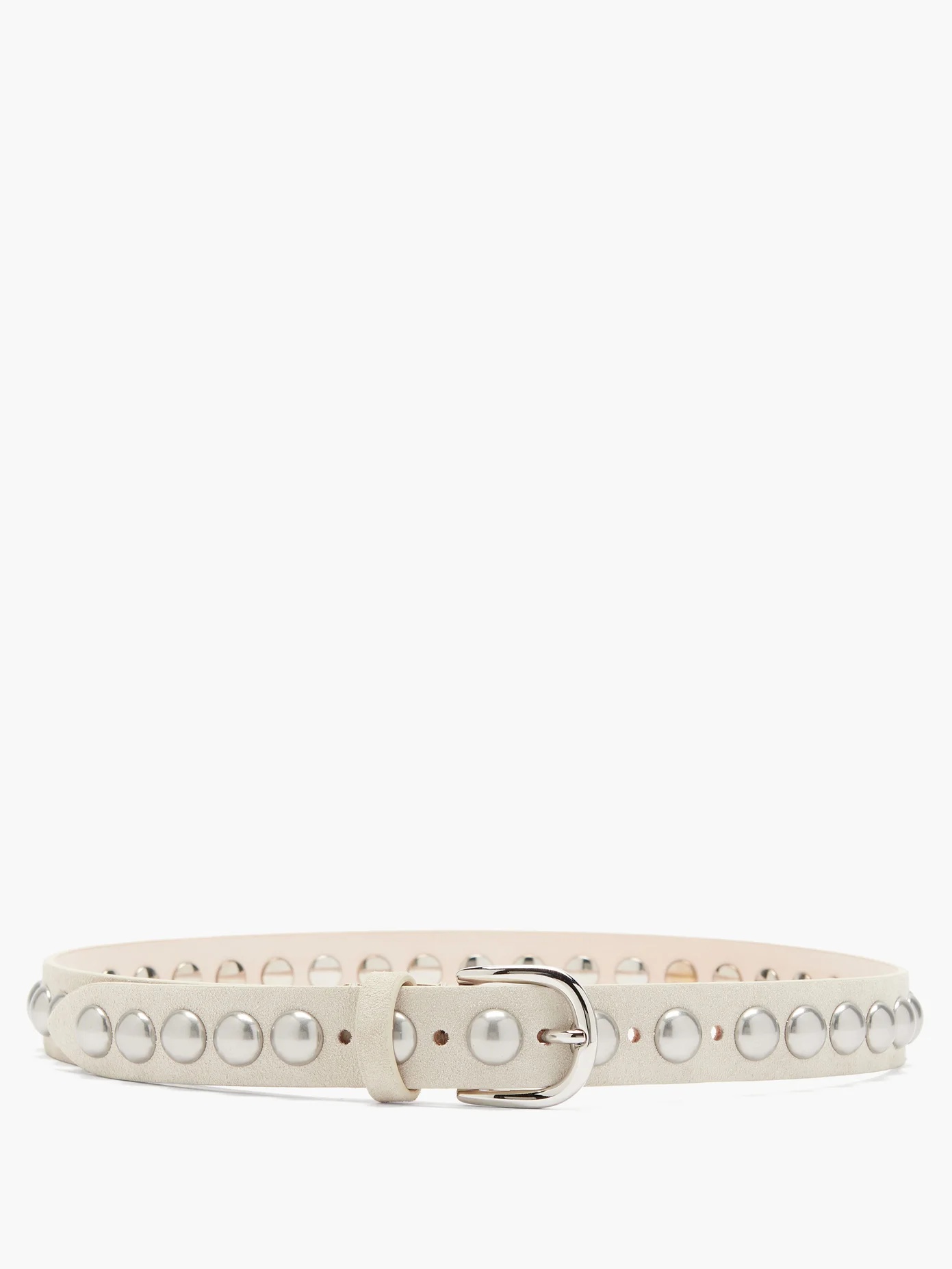 Zap studded leather belt - 4