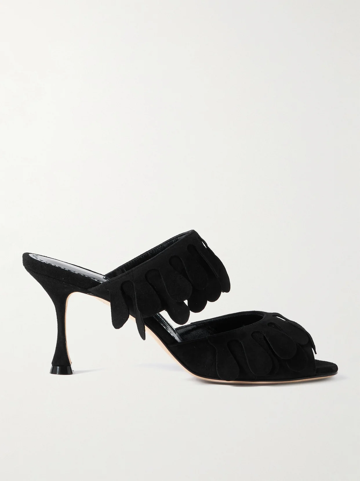 Kelna 70 Fringed Suede Sandals - 1