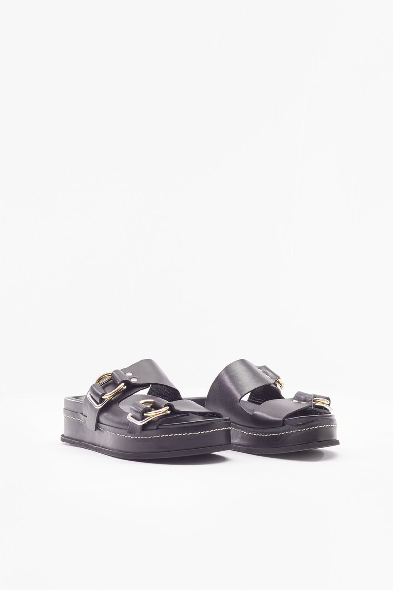 3.1 Phillip Lim Freida Double-Buckle Platform Slides outlook