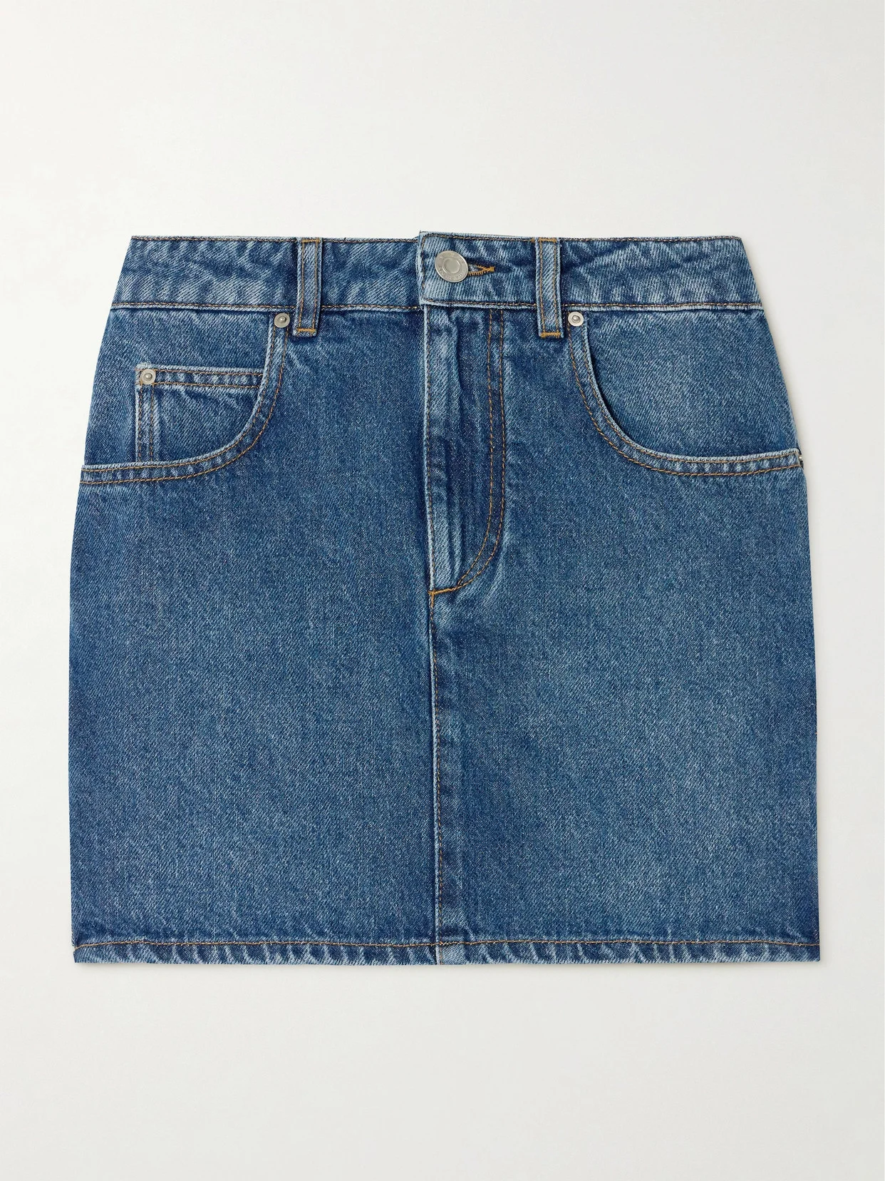 Stessy Denim Cargo Mini Skirt - 1