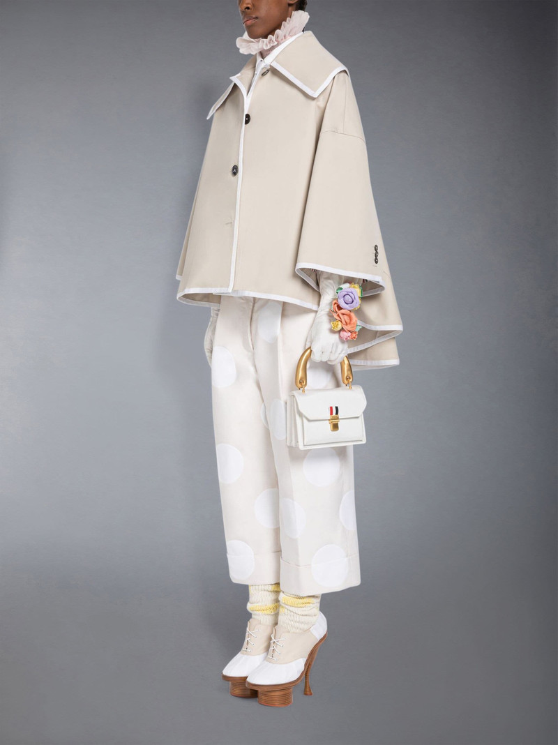 Taffeta Metal Handle Mini School Bag 6