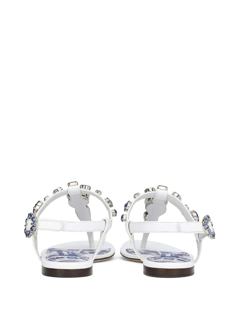 crystal-embellished sandals - 3