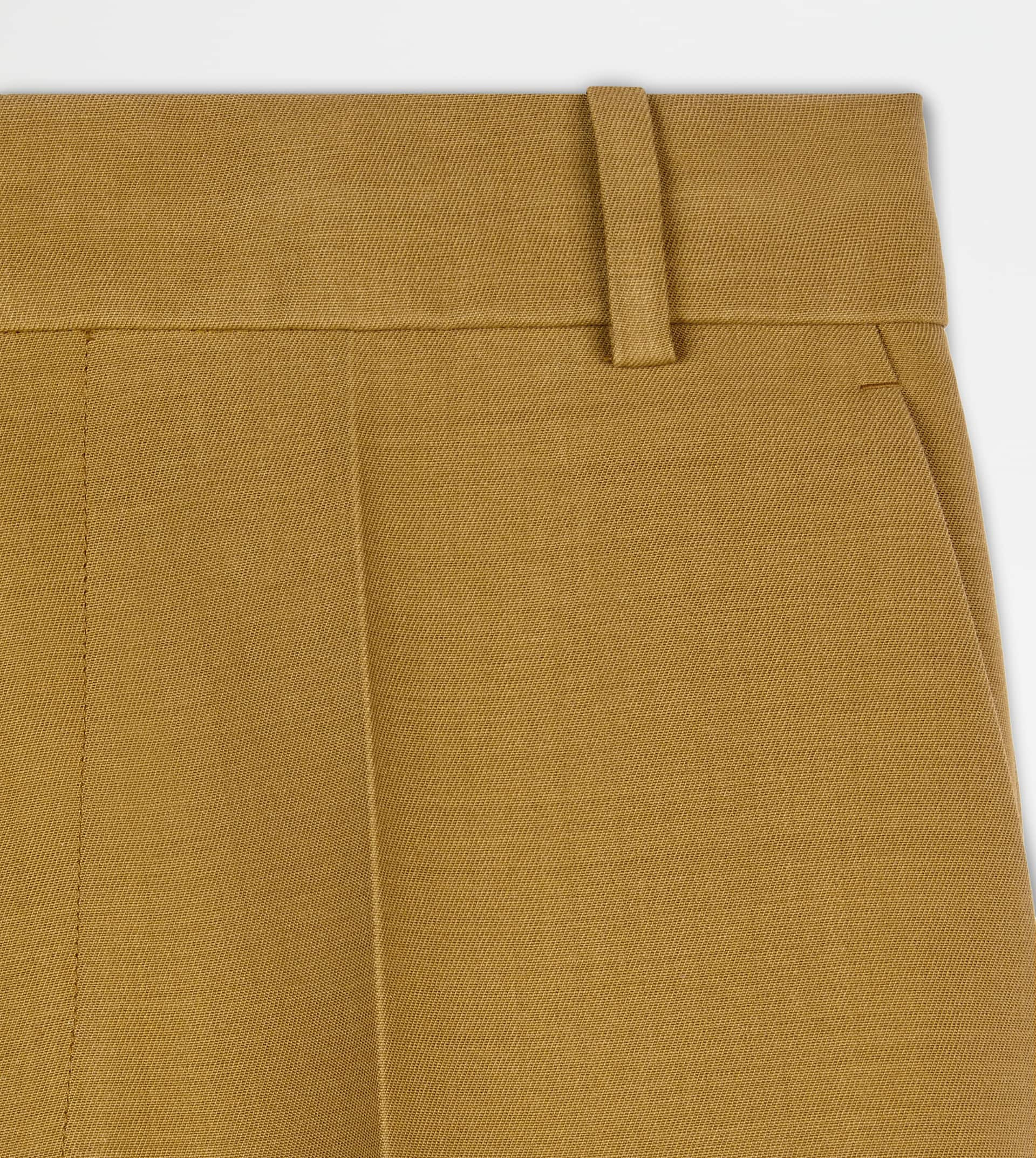 PANTS IN WOOL - GREEN - 7