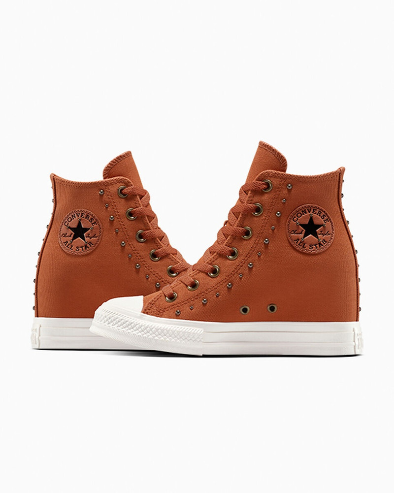 Chuck Taylor All Star Wedge Platform Studded 6