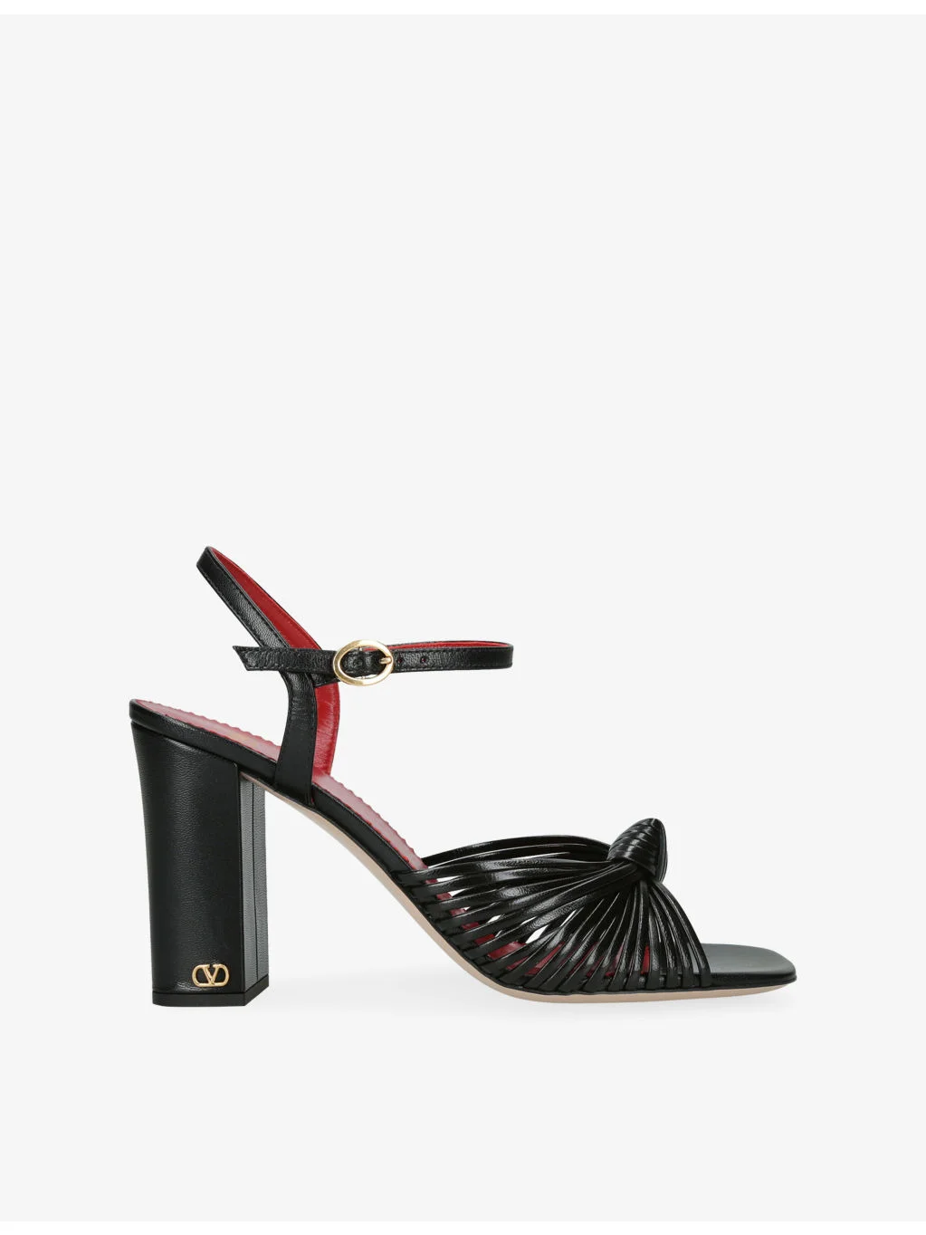 Annet 90 Leather Heeled Sandals - 1
