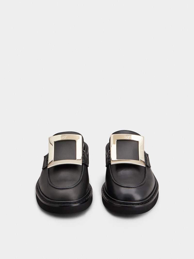 Viv' Rangers Mules in leather 6