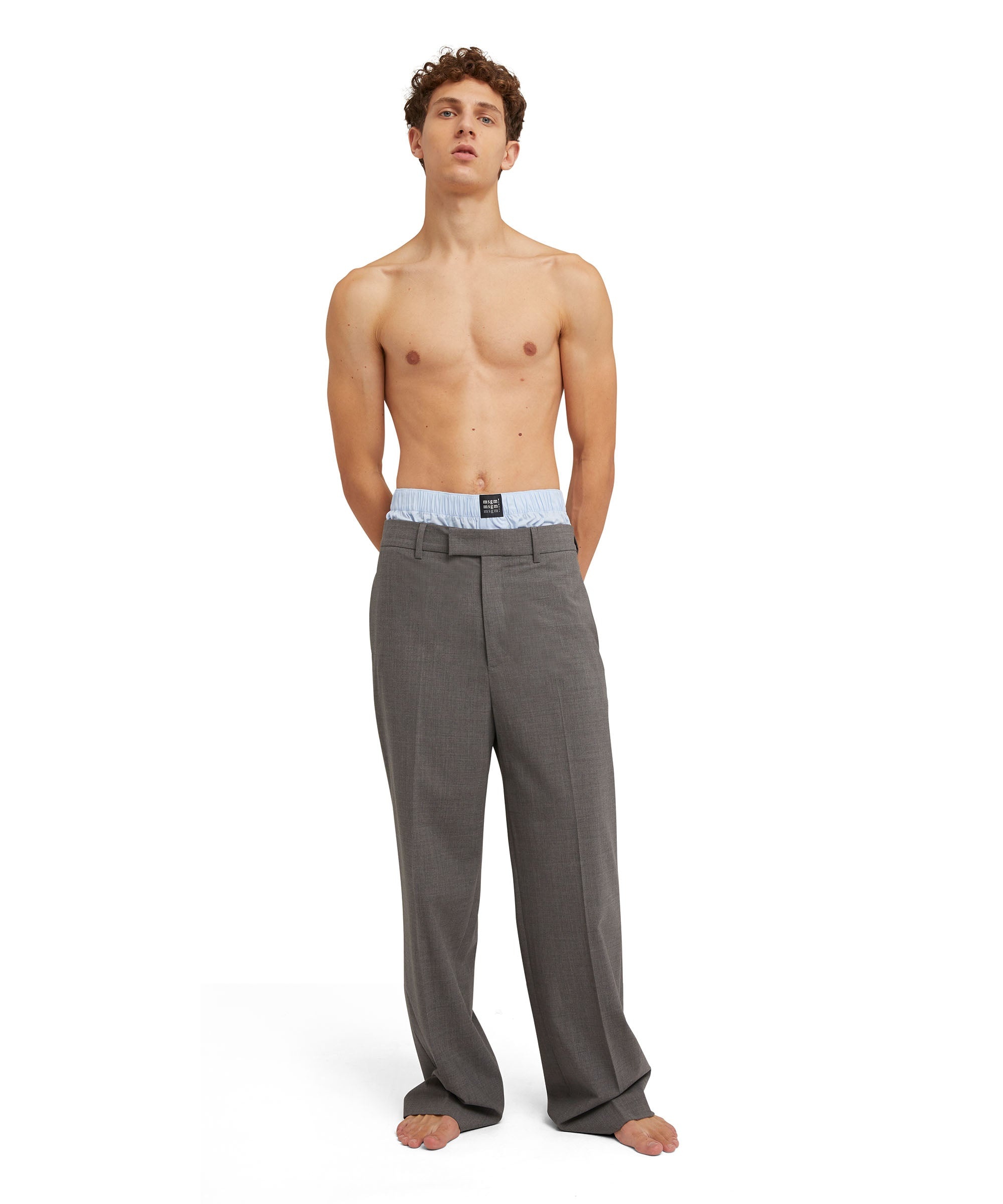 Cotton boxer with a classic line - 2
