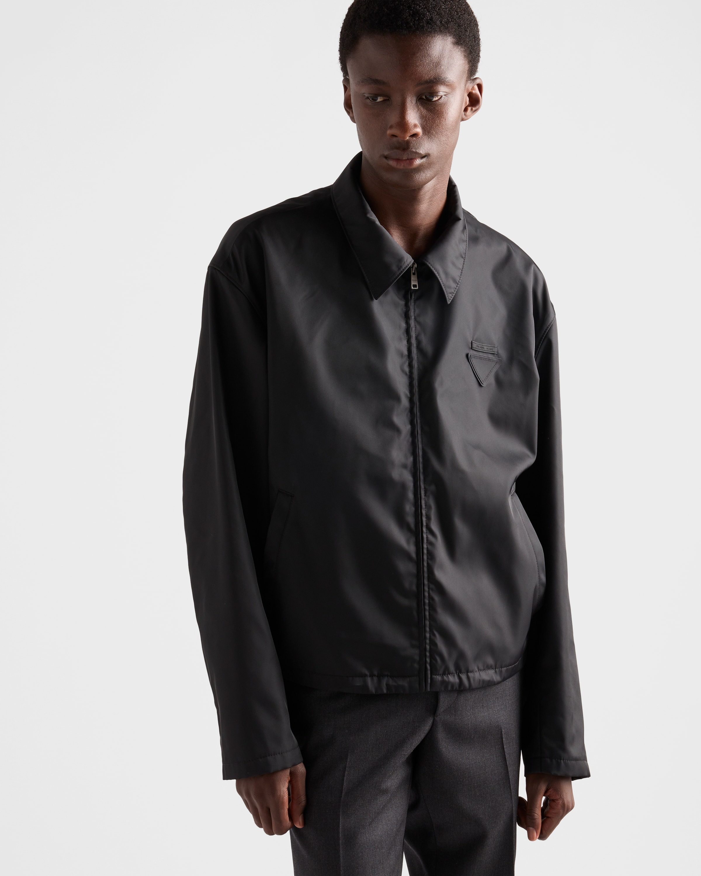 Re-Nylon blouson jacket - 4