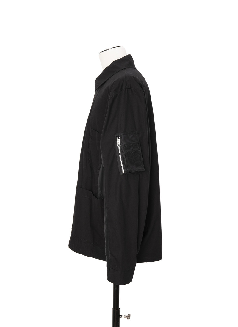 sacai Cotton Nylon Oxford Jacket outlook