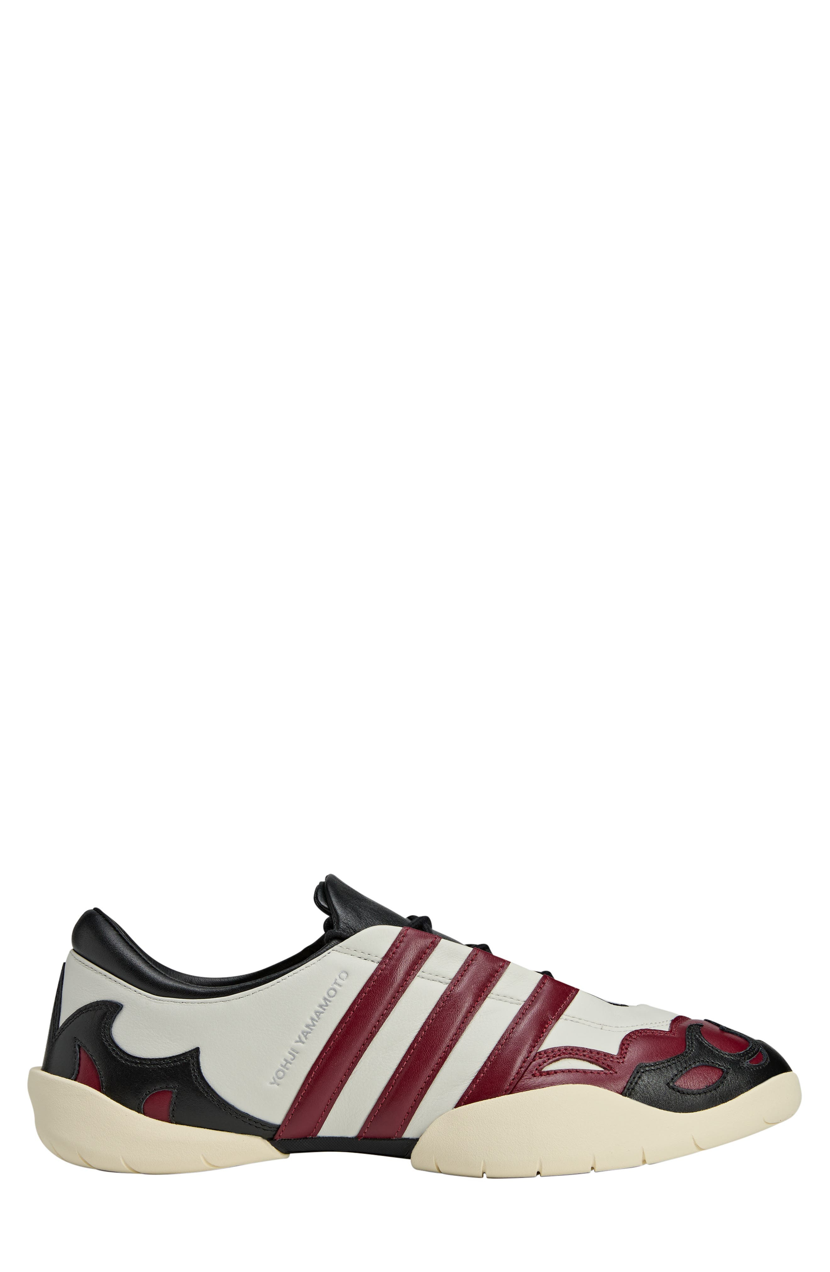 Y-3 Gender Inclusive Regu Sneaker in Orbit Grey/Burgundy/Black at Nordstrom - 2
