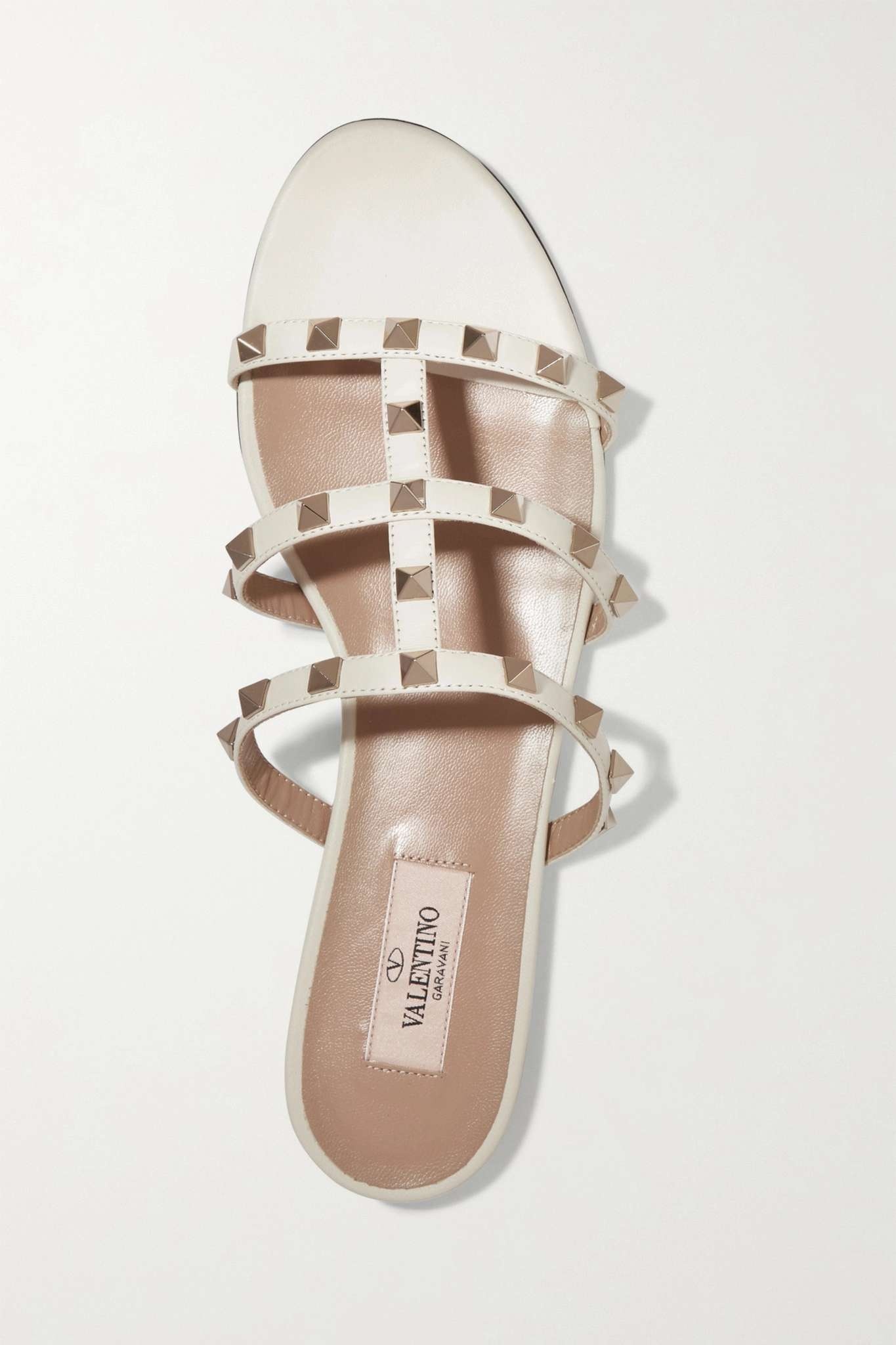 The Rockstud leather sandals - 5