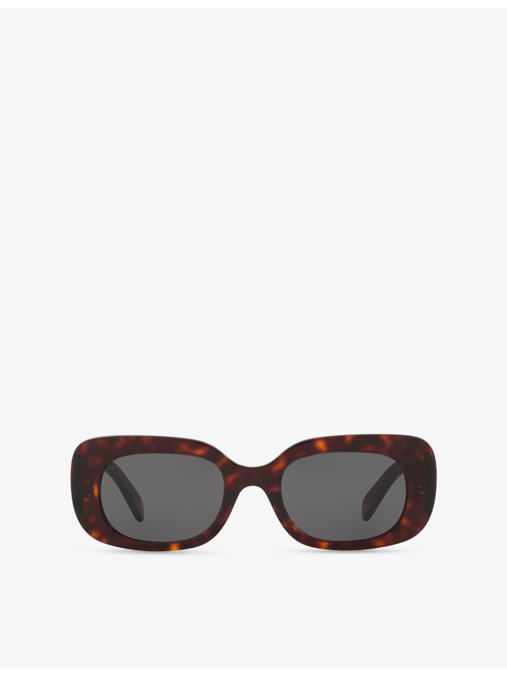 CL000476 BOLD 3 DOTS CL40287U Rectangle-Frame Tortoise Acetate Sunglasses - 1