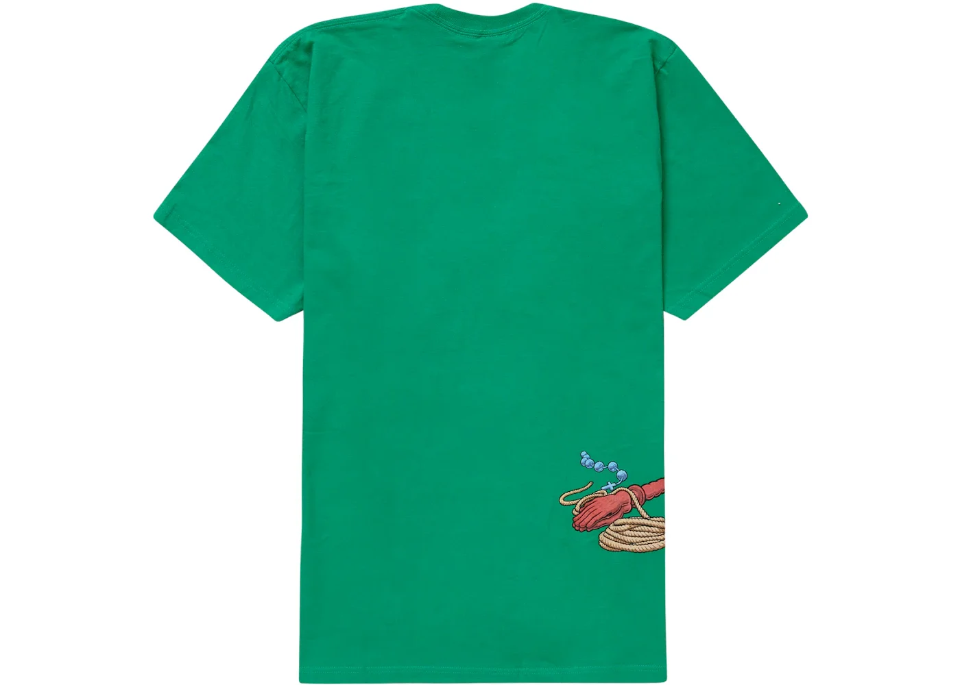 Supreme Supreme Nuns Tee Green - FW22T16 GREEN | REVERSIBLE