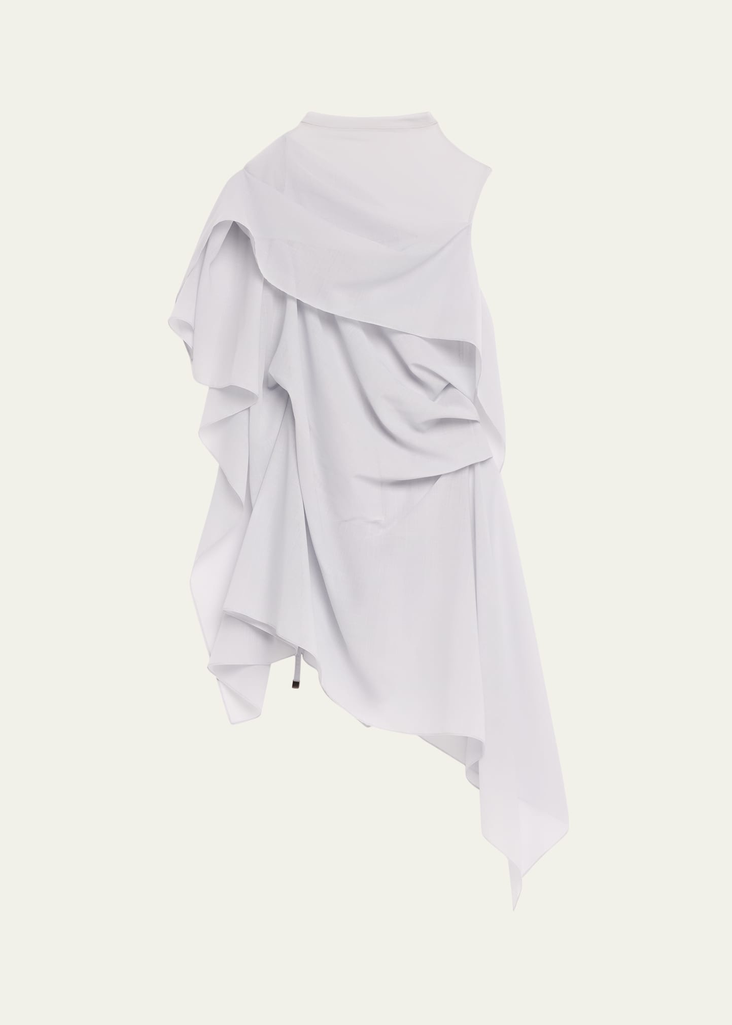 ISSEY MIYAKE Over The Body Draped Wool Top | bergdorfgoodman