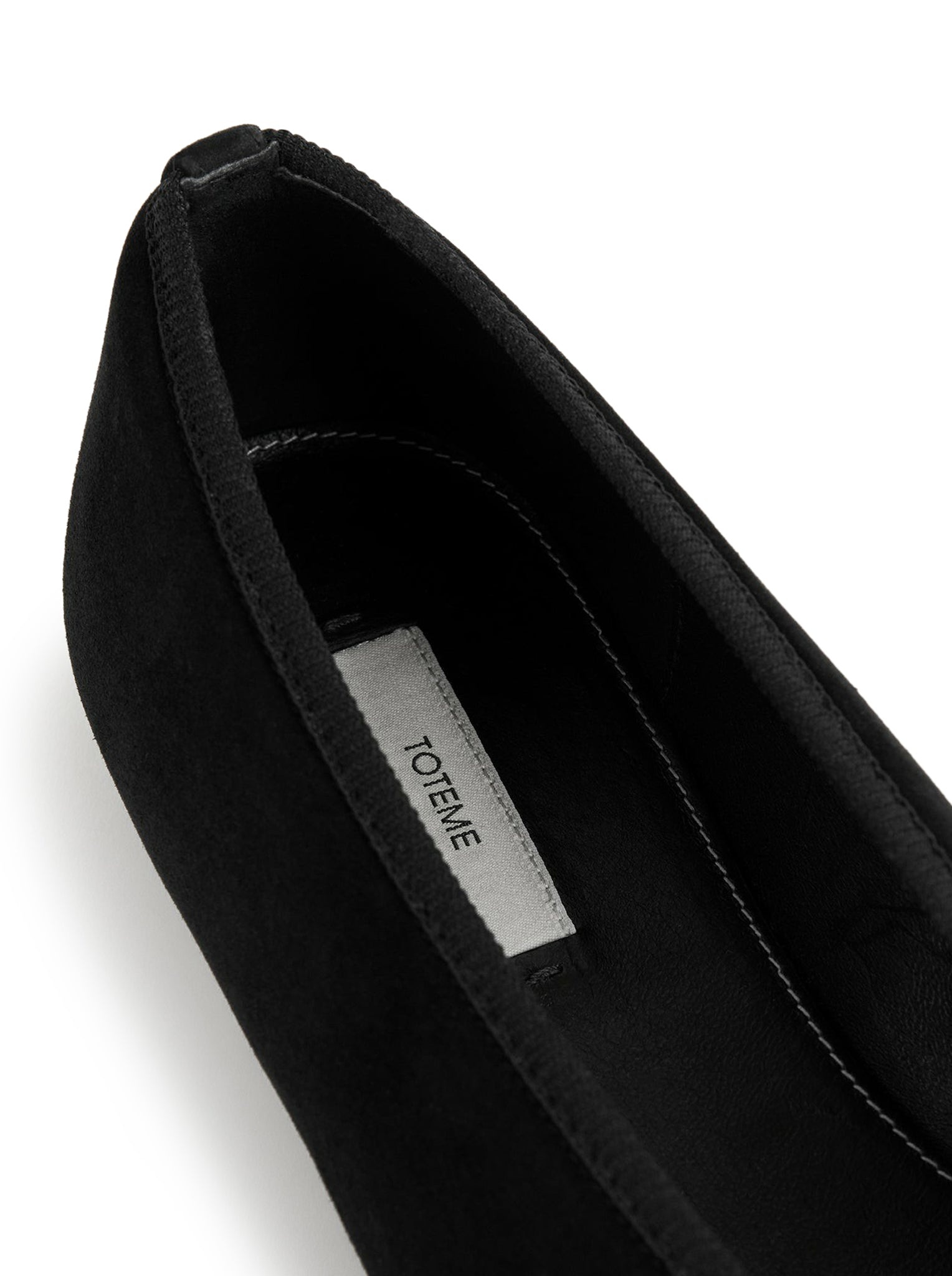 MINIMALIST SUEDE BALLERINAS - 6
