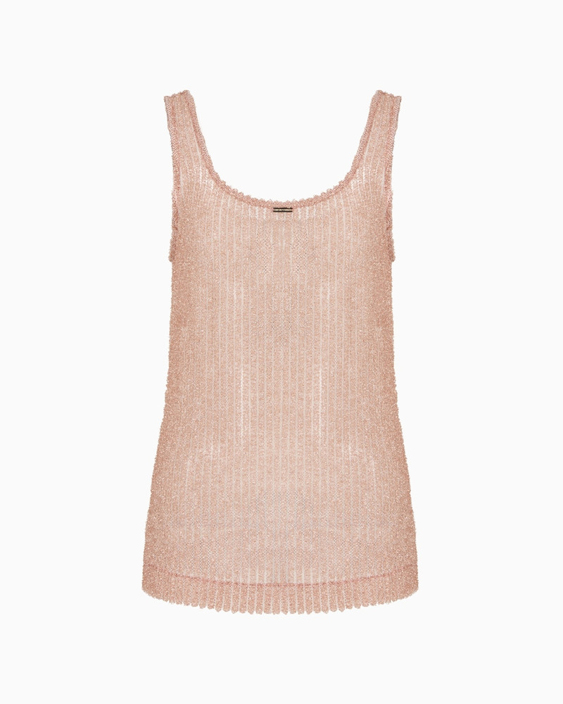 FUZZY LUREX BEACHWEAR TANK TOP 1