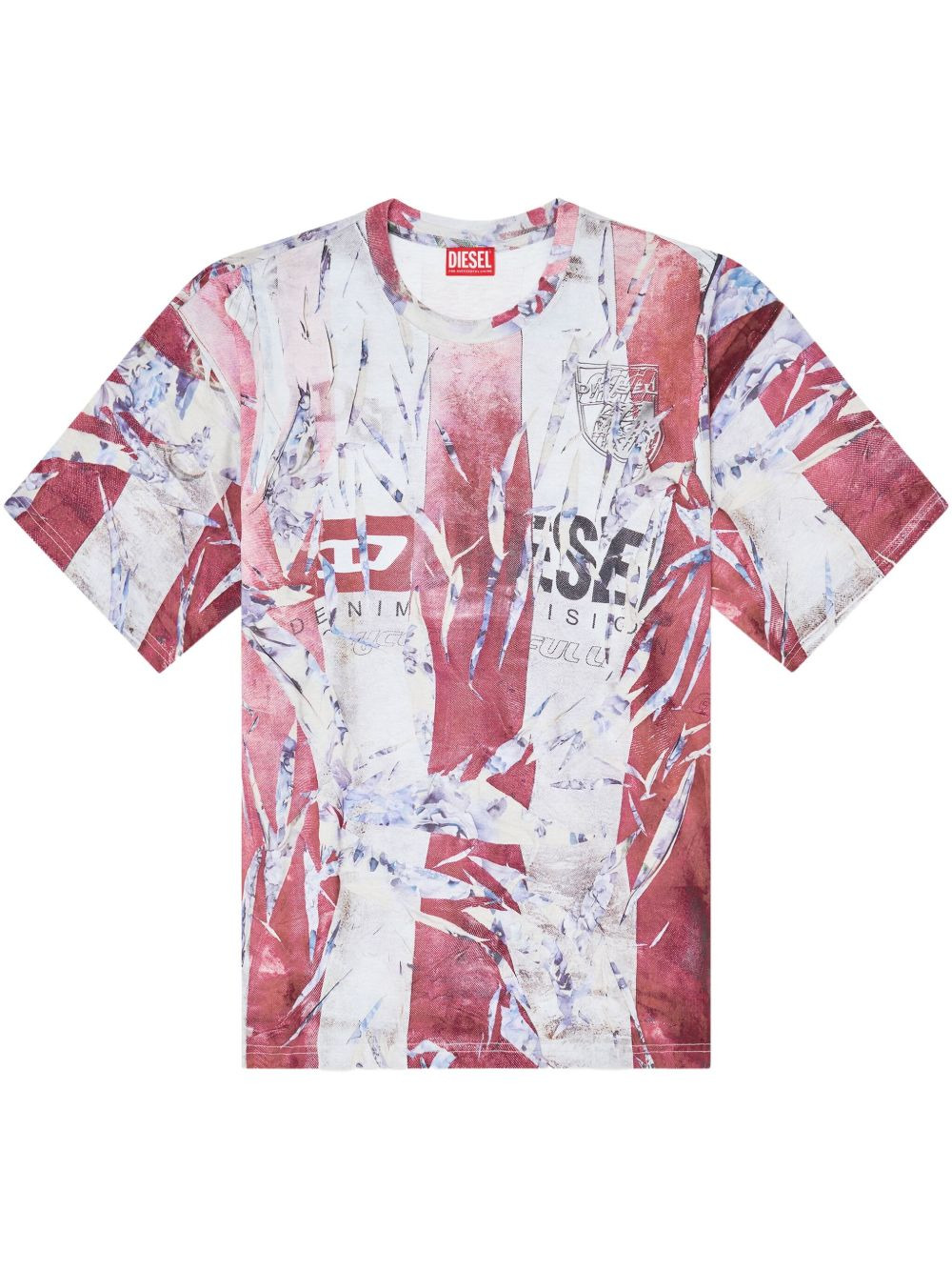 bleached T-shirt - 1