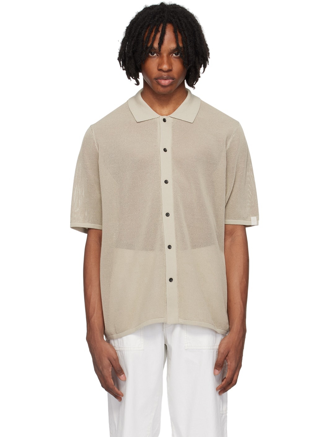 Taupe Payton Shirt - 1