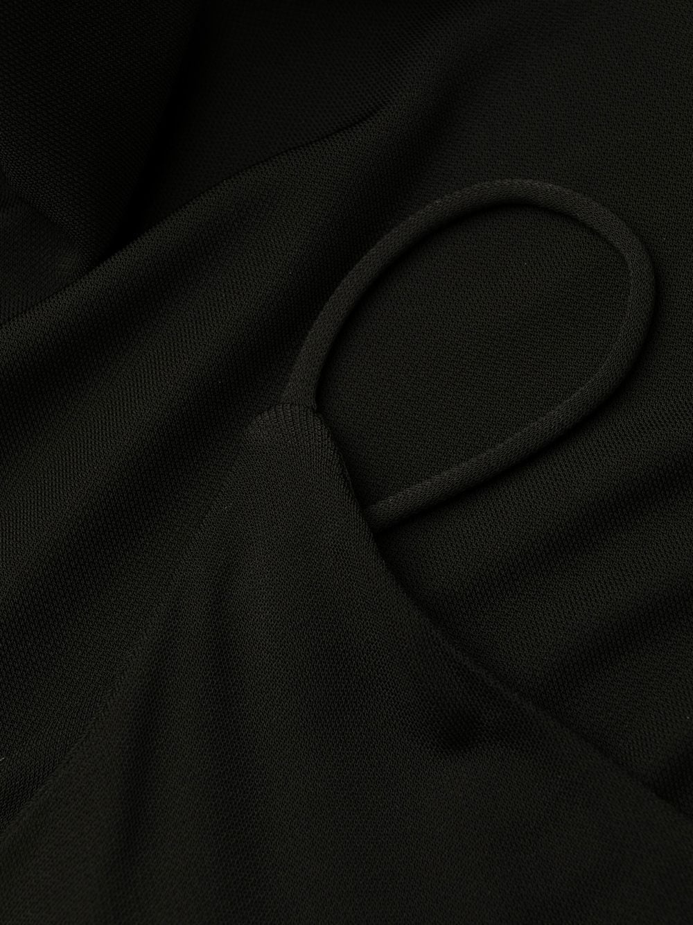 off-shoulder knee-length dress - 6