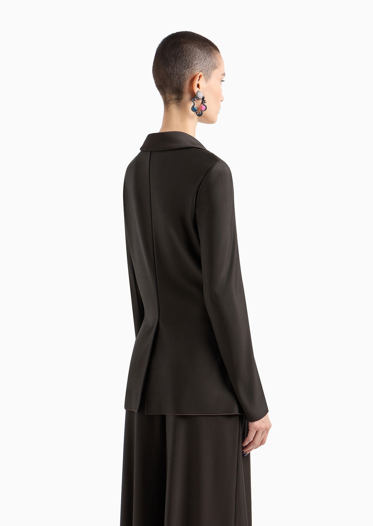 ASV single-breasted jacket in double viscose jersey - 3