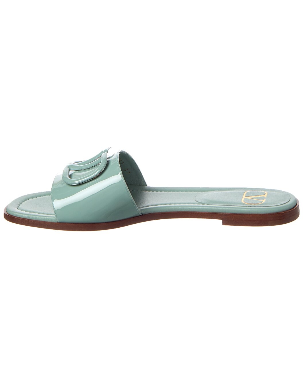 Valentino VLogo Signature Patent Sandal - 2